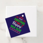 Vrolijk kerstfeest en gelukkig nieuwjaar-61064 bedankjes labels (In situ)