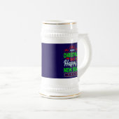 Vrolijk kerstfeest en gelukkig nieuwjaar-61064 bierpul (Voorkant rechts)