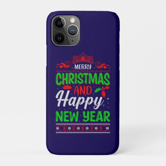 Vrolijk kerstfeest en gelukkig nieuwjaar-61064 Case-Mate iPhone case (Achterkant)