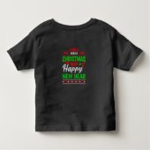 Vrolijk kerstfeest en gelukkig nieuwjaar-61064 kinder shirts (Achterkant)