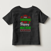 Vrolijk kerstfeest en gelukkig nieuwjaar-61064 kinder shirts (Voorkant)