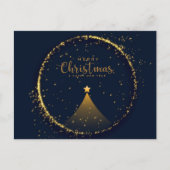 Vrolijk kerstfeest en gelukkig nieuwjaar briefkaart (Voorkant)