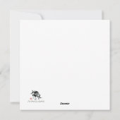 Vrolijk Kerstfeest en Gelukkig Nieuwjaar Cheese Mo Feestdagenkaart (Achterkant)