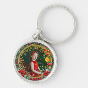 Vrolijk kerstfeest en gelukkig nieuwjaar door lief sleutelhanger