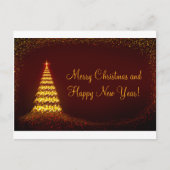 Vrolijk kerstfeest en gelukkig nieuwjaar! feestdagenkaart (Voorkant)