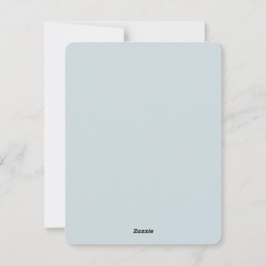 Vrolijk Kerstfeest en Gelukkig Nieuwjaar Feestdagenkaart (Achterkant)