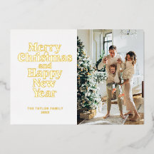 Vrolijk kerstfeest en gelukkig nieuwjaar goud