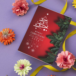 Vrolijk Kerstfeest en Gelukkig Nieuwjaar Groeten K Feestdagenkaart