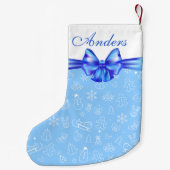 Vrolijk kerstfeest en gelukkig nieuwjaar! KERSTMIS Kleine Kerstsok (Achterkant)