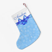 Vrolijk kerstfeest en gelukkig nieuwjaar! KERSTMIS Kleine Kerstsok (Achterkant (Hangend))