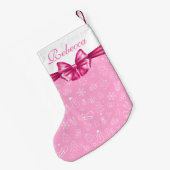 Vrolijk kerstfeest en gelukkig nieuwjaar! KERSTMIS Kleine Kerstsok (Achterkant (Hangend))