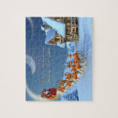 vrolijk kerstfeest en gelukkig nieuwjaar legpuzzel (Verticaal)