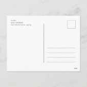 Vrolijk kerstfeest en gelukkig nieuwjaar. Rode let Feestdagenkaart (Achterkant)