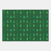 Vrolijk kerstfeest en gelukkig nieuwjaar! Scotland Inpakpapier Vel (Voorkant 3)