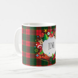 Vrolijk kerstfeest en gelukkig nieuwjaar! Scotland Koffiemok