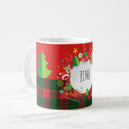 Vrolijk kerstfeest en gelukkig nieuwjaar! Scotland Koffiemok