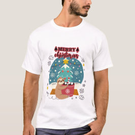 Vrolijk kerstfeest en gelukkig nieuwjaar t-shirt