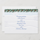 Vrolijk kerstfeest en gelukkig nieuwjaar! XMAS Blu (Achterkant)