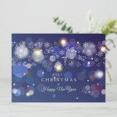 Vrolijk kerstfeest en gelukkig nieuwjaar! XMAS Blu (Staand voorkant)