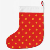 Vrolijk kerstfeest en gelukkig nieuwjaar! XMAS Grote Kerstsok (Achterkant)