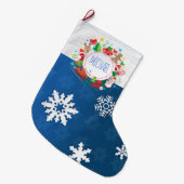 Vrolijk kerstfeest en gelukkig nieuwjaar! XMAS Mon Grote Kerstsok (Voorkant (Hangend))