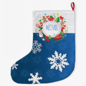 Vrolijk kerstfeest en gelukkig nieuwjaar! XMAS Mon Grote Kerstsok (Achterkant)