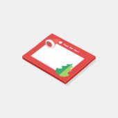 Vrolijk kerstfeest en gelukkig nieuwjaar! XMAS Post-it® Notes (Schuin)