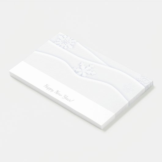 Vrolijk kerstfeest en gelukkig nieuwjaar! XMAS Post-it® Notes (Schuin)