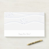 Vrolijk kerstfeest en gelukkig nieuwjaar! XMAS Post-it® Notes (Op bureau)