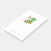 Vrolijk kerstfeest en gelukkig nieuwjaar! XMAS Post-it® Notes (Schuin)