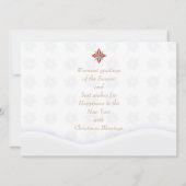 Vrolijk kerstfeest en gelukkig nieuwjaar! XMAS Red (Achterkant)