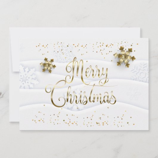 Vrolijk kerstfeest en gelukkig nieuwjaar! XMAS Save The Date (Voorkant)