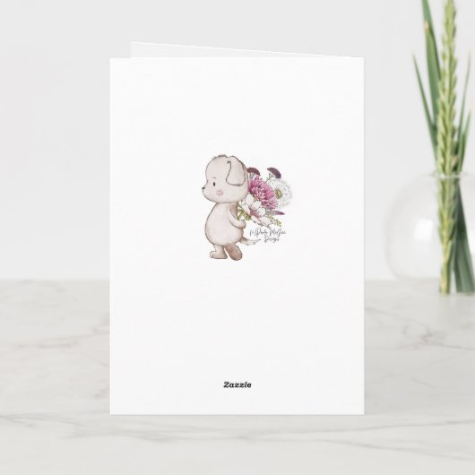 Vrolijk kerstfeest en Happy Birthday-ballonnen cad Feestdagen Kaart (Achterkant)