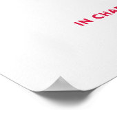 Vrolijk Kerstfeest en Happy New Year Quote Poster (Hoek)