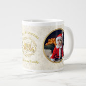 Vrolijk kerstfeest en hou van je oma | Twee foto's Grote Koffiekop (Voorkant rechts)