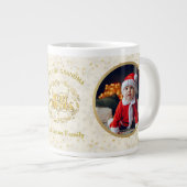 Vrolijk kerstfeest en hou van je oma | Twee foto's Grote Koffiekop (Voorkant rechts)