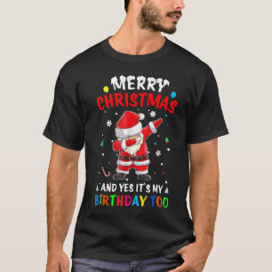 Vrolijk kerstfeest en ja, het is mijn geboorte San T-shirt