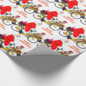 Vrolijk kerstfeest en Kinderen Cadeaupapier (Hoek)