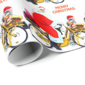 Vrolijk kerstfeest en Kinderen Cadeaupapier (Rol Hoek)