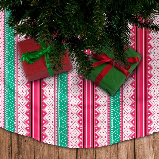 Vrolijk kerstfeest en lelijke trui wensen kerstboom rok