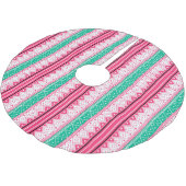 Vrolijk kerstfeest en lelijke trui wensen kerstboom rok (Gekanteld)