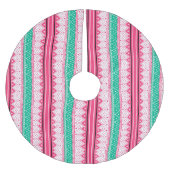 Vrolijk kerstfeest en lelijke trui wensen kerstboom rok (Voorkant)