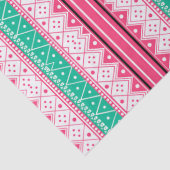 Vrolijk kerstfeest en lelijke trui wensen tissuepapier (Detail)