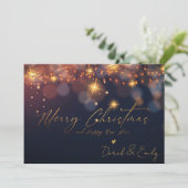 Vrolijk Kerstfeest en Nieuwjaar Happy Holiday (Staand voorkant)