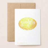 Vrolijk kerstfeest en rendier folie kaarten (Met envelop)