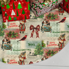 Vrolijk kerstfeest en Seizoenen Kerstboom Rok