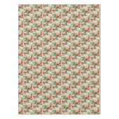 Vrolijk kerstfeest en Seizoenen Tafelkleed (Voorkant)