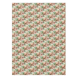 Vrolijk kerstfeest en Seizoenen Tafelkleed