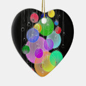 Vrolijk kerstfeest en vrolijk kerstfeest.. keramisch ornament (Rechts)