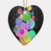 Vrolijk kerstfeest en vrolijk kerstfeest.. keramisch ornament (Links)